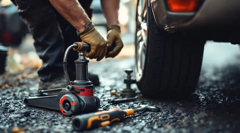 Flat Tire Change Service Martindale